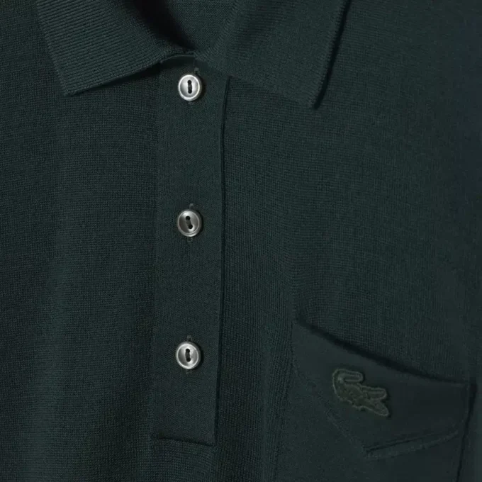 Camisola de lã merino com gola polo da coleção Runway