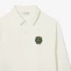 Camisola de malha com gola polo e corte largo para homem