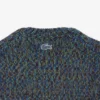 Camisola de malha com intarsia de crocodilo para homem