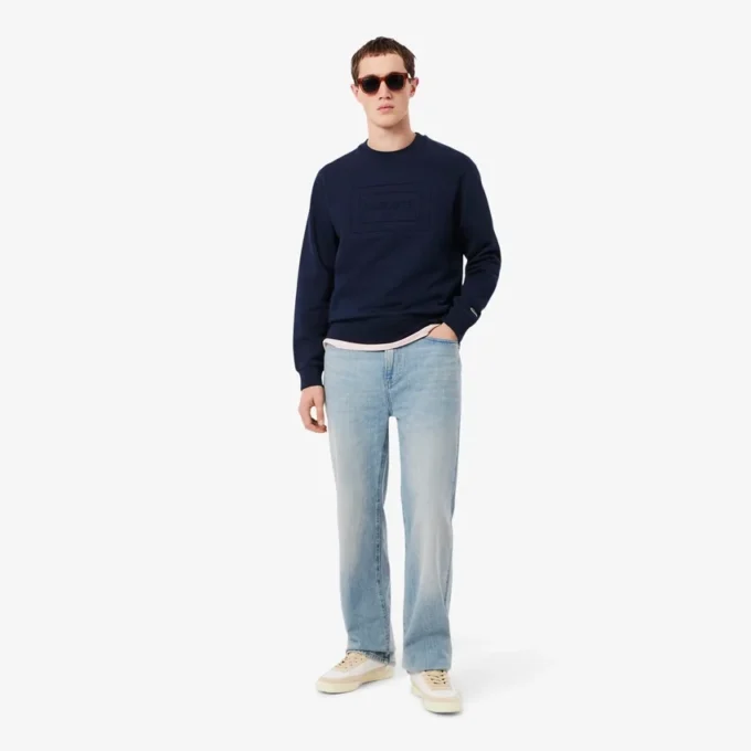 Camisola de malha com relevo