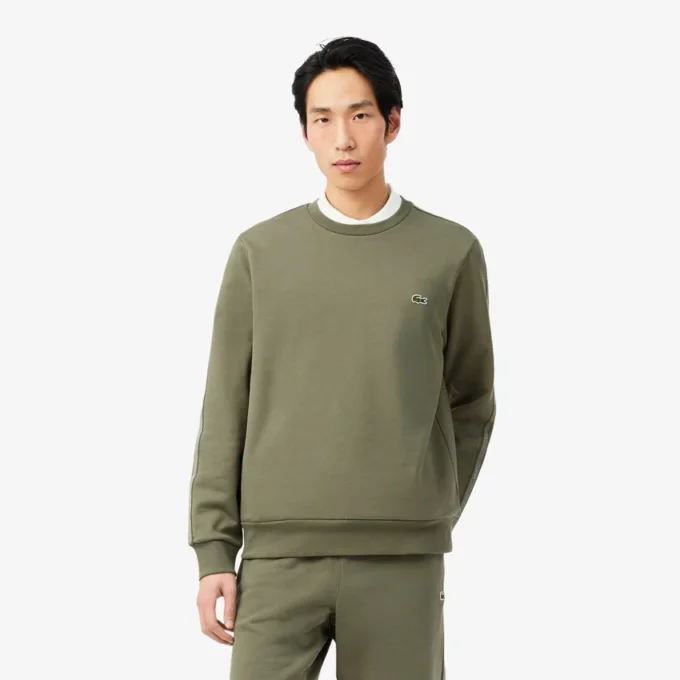 Camisola de malha com riscas
