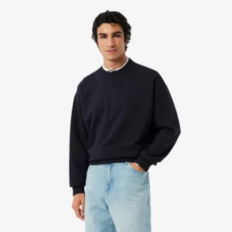 Camisola de malha polar bordada