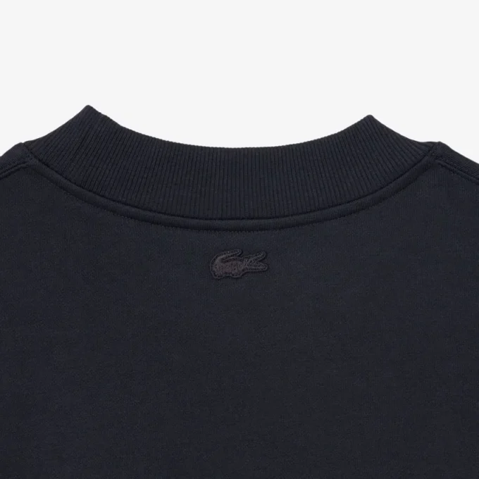 Camisola de malha polar bordada