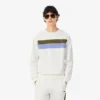 Camisola de malha polar com blocos de cor para homem