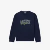 Camisola de malha polar com estampado de crocodilo para criança