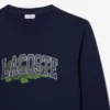 Camisola de malha polar com estampado de crocodilo para criança