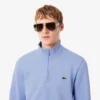 Camisola de malha polar com fecho para homem