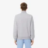 Camisola de malha polar com fecho para homem