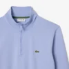 Camisola de malha polar com fecho para homem