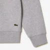 Camisola de malha polar com gola redonda para homem
