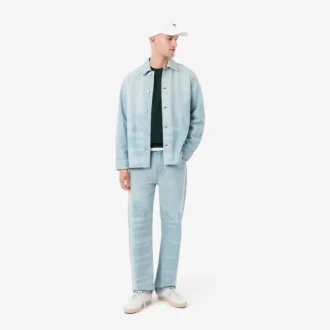 Camisola de malha polar com padrão de crocodilo para homem