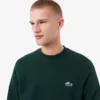 Camisola de malha polar com padrão de crocodilo para homem