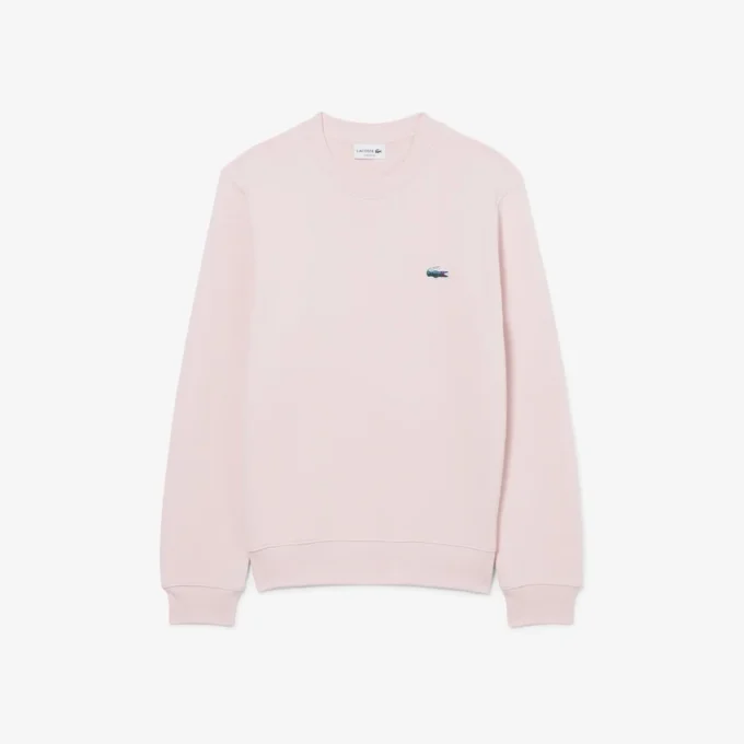 Camisola de malha polar com padrão de crocodilo para homem
