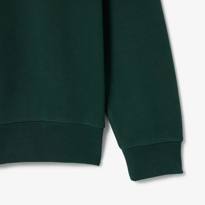 Camisola de malha polar com padrão de crocodilo para homem
