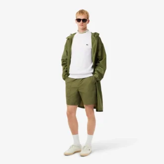 Camisola de malha polar de corte clássico para homem