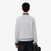 Camisola de malha polar de corte clássico para homem