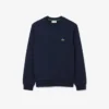 Camisola de malha polar de corte clássico para homem