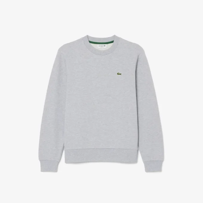 Camisola de malha polar de corte clássico para homem
