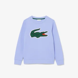 Camisola de malha polar estampada para criança