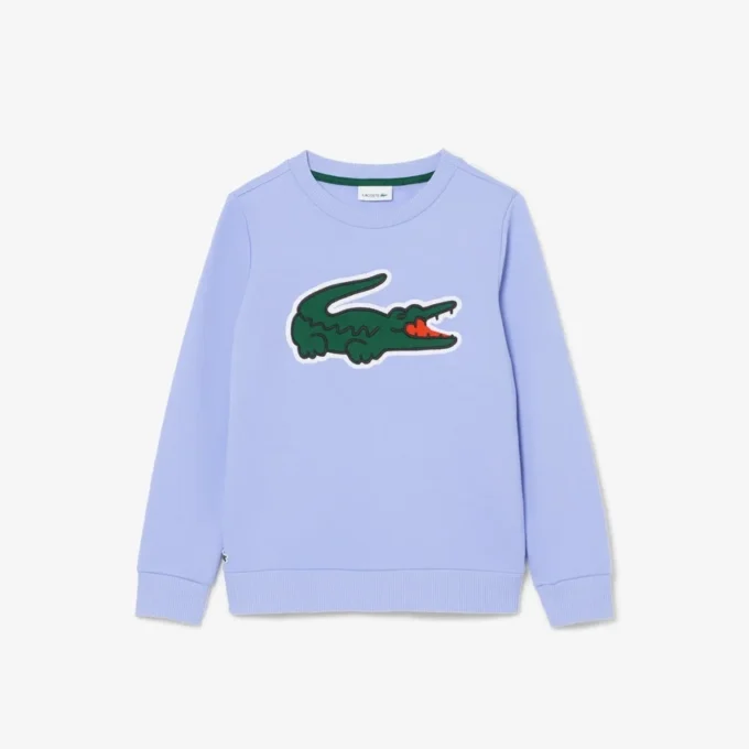 Camisola de malha polar estampada para criança