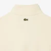 Camisola de malha polar unissexo de corte largo e gola alta