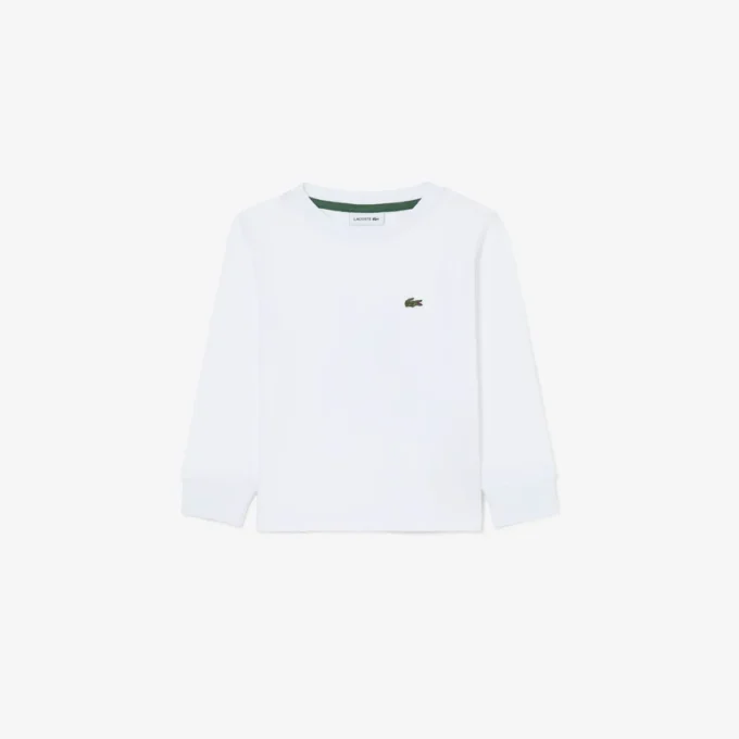 Camisola de manga comprida em algodão para criança