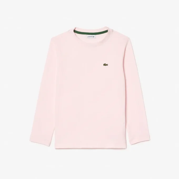 Camisola de manga comprida em algodão para criança