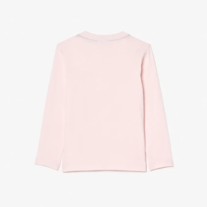 Camisola de manga comprida em algodão para criança