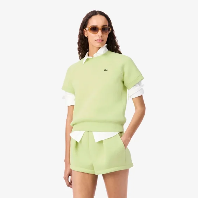 Camisola de manga curta com corte regular