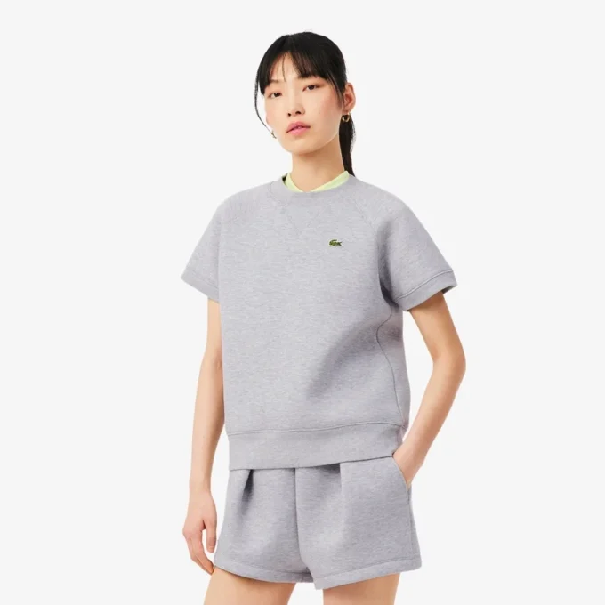 Camisola de manga curta com corte regular