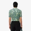 Camisola de manga curta com gola polo e estampado gráfico para homem