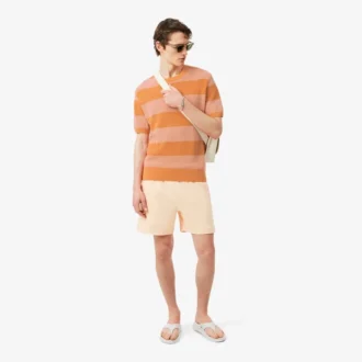 Camisola de manga curta em algodão