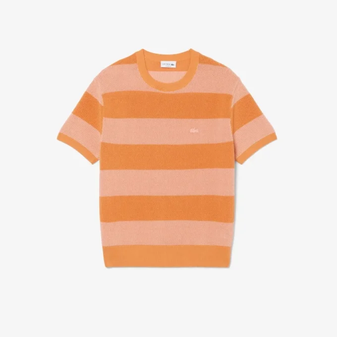 Camisola de manga curta em algodão