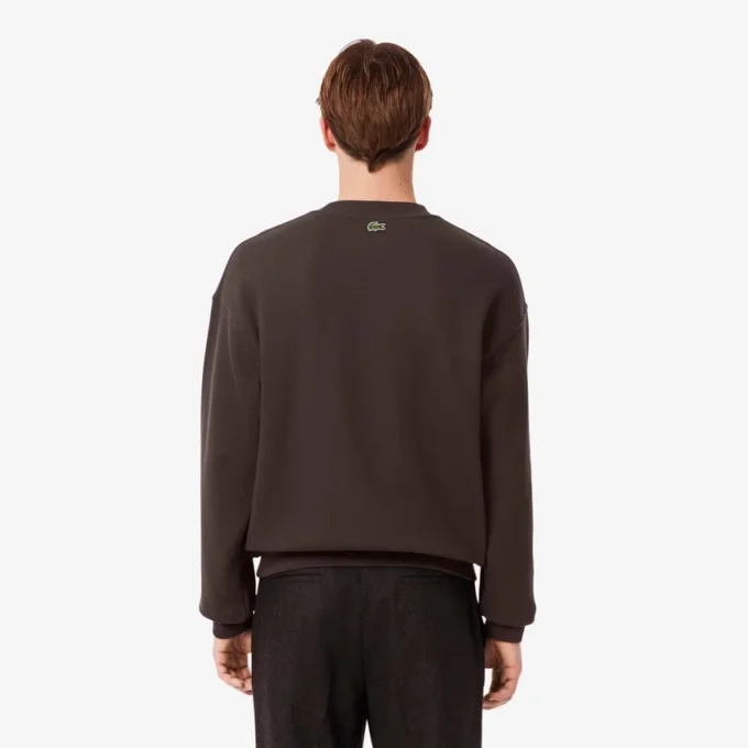 Camisola de moletão com bordado Heritage para homem