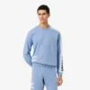 Camisola de moletom com capuz estampada para homem