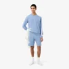 Camisola de moletom com capuz estampada para homem
