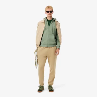 Camisola de moletom com fecho clássico para homem