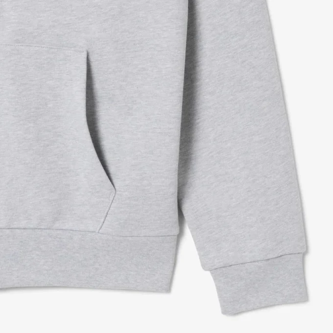 Camisola de moletom com fecho clássico para homem