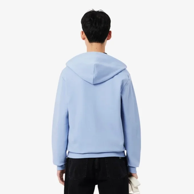 Camisola de moletom com fecho clássico para homem