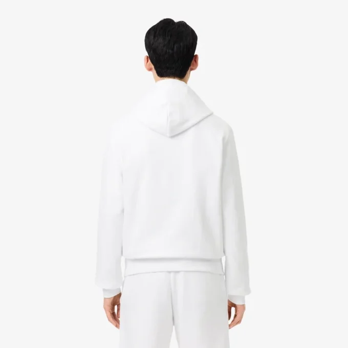 Camisola de moletom com fecho clássico para homem