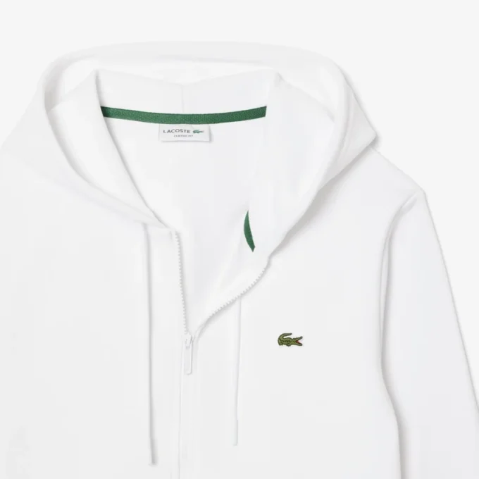 Camisola de moletom com fecho clássico para homem