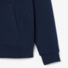 Camisola de moletom com fecho clássico para homem
