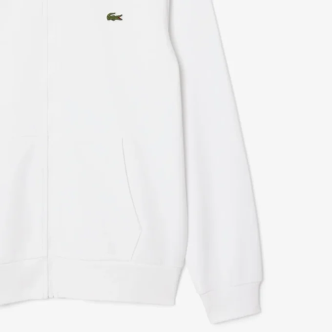 Camisola de moletom com fecho clássico para homem