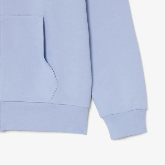 Camisola de moletom com fecho clássico para homem