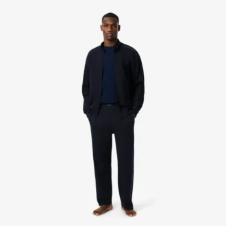 Camisola de moletom com fecho para homem