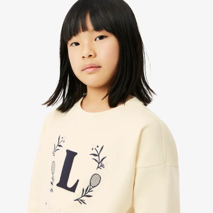 Camisola de neoprene com emblema bordado