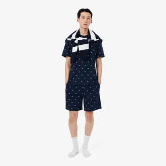 Camisola de pijama com estampado de crocodilo para homem