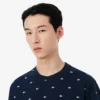 Camisola de pijama com estampado de crocodilo para homem