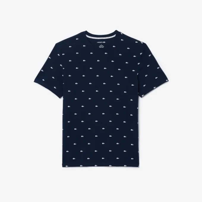Camisola de pijama com estampado de crocodilo para homem