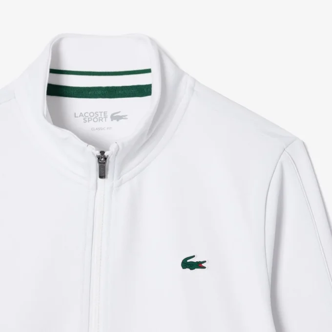 Camisola de ténis com fecho para homem